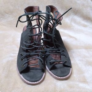 Jeffrey Campbell for free people women's suede shoes